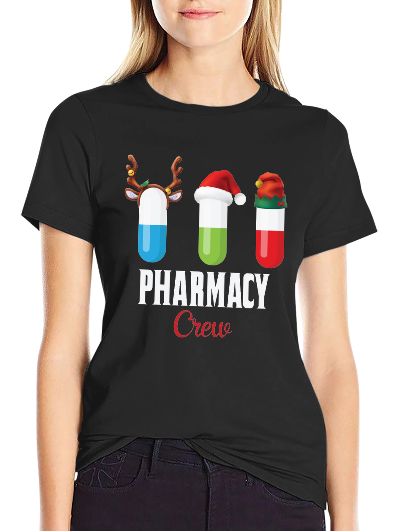 Pharmacy Crew Christmas T-Shirt