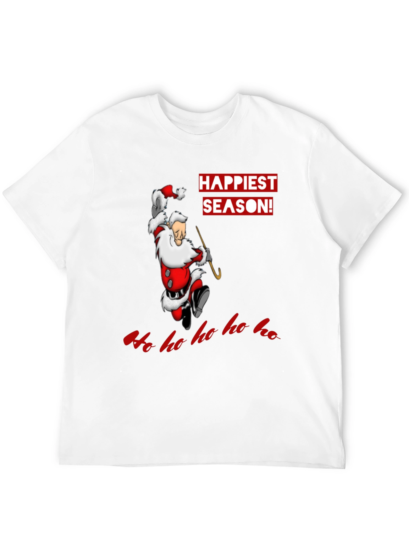 Happiest Season Santa Graphic T-Shirt
