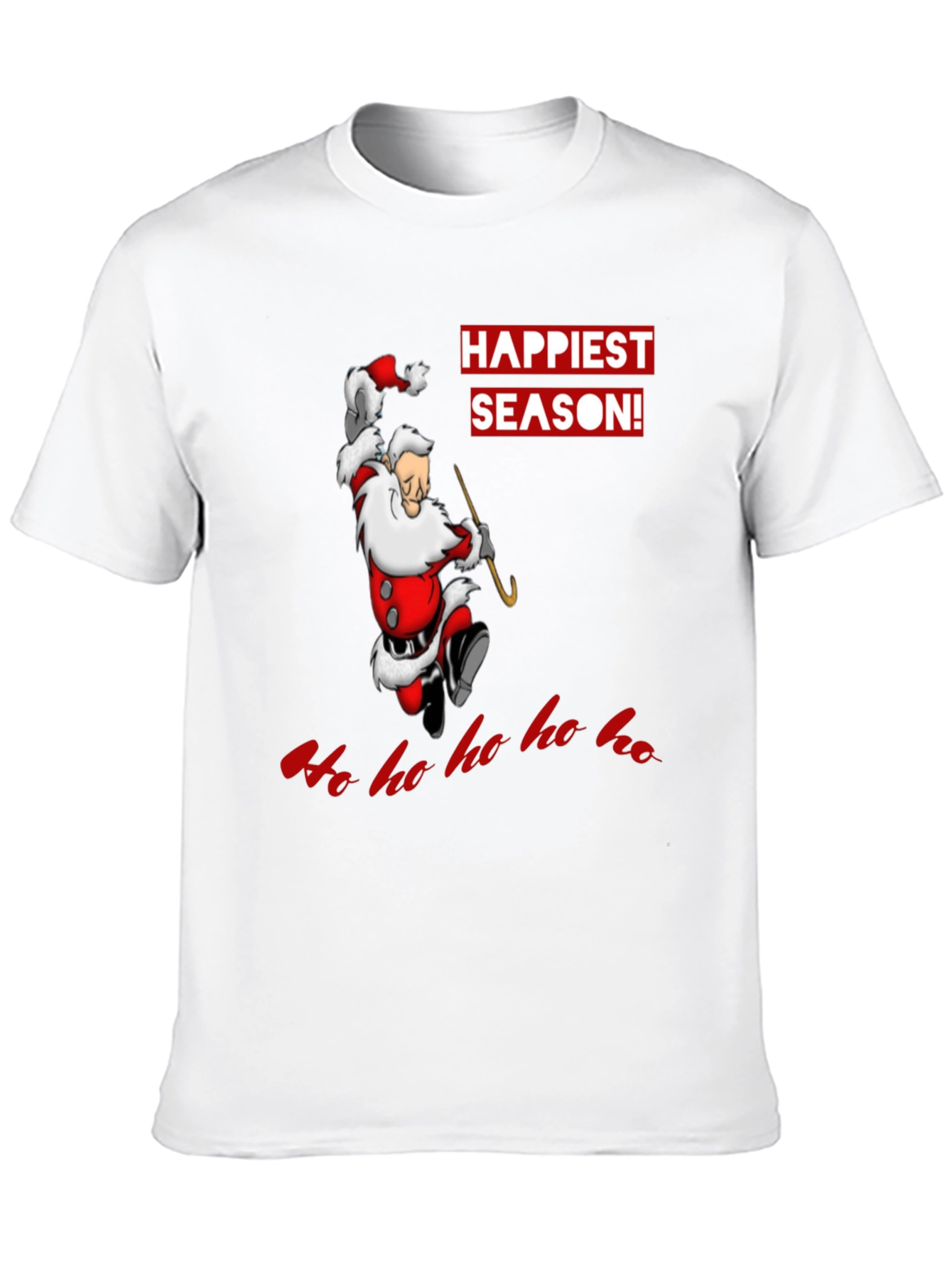 Happiest Season Santa Graphic T-Shirt