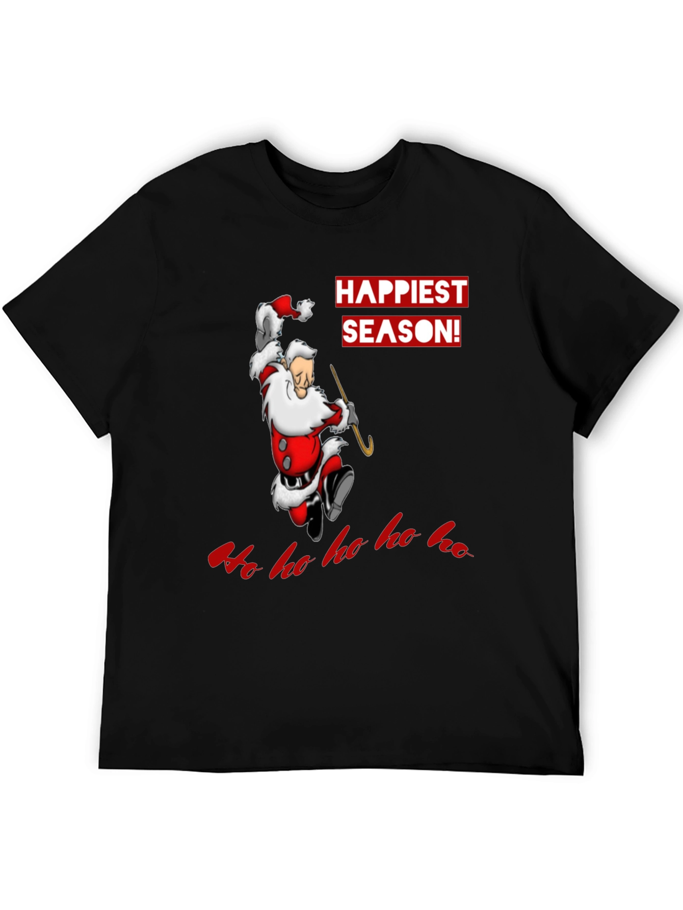 Happiest Season Santa Graphic T-Shirt