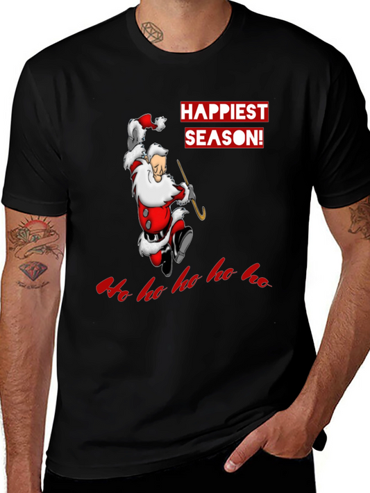 Happiest Season Santa Graphic T-Shirt