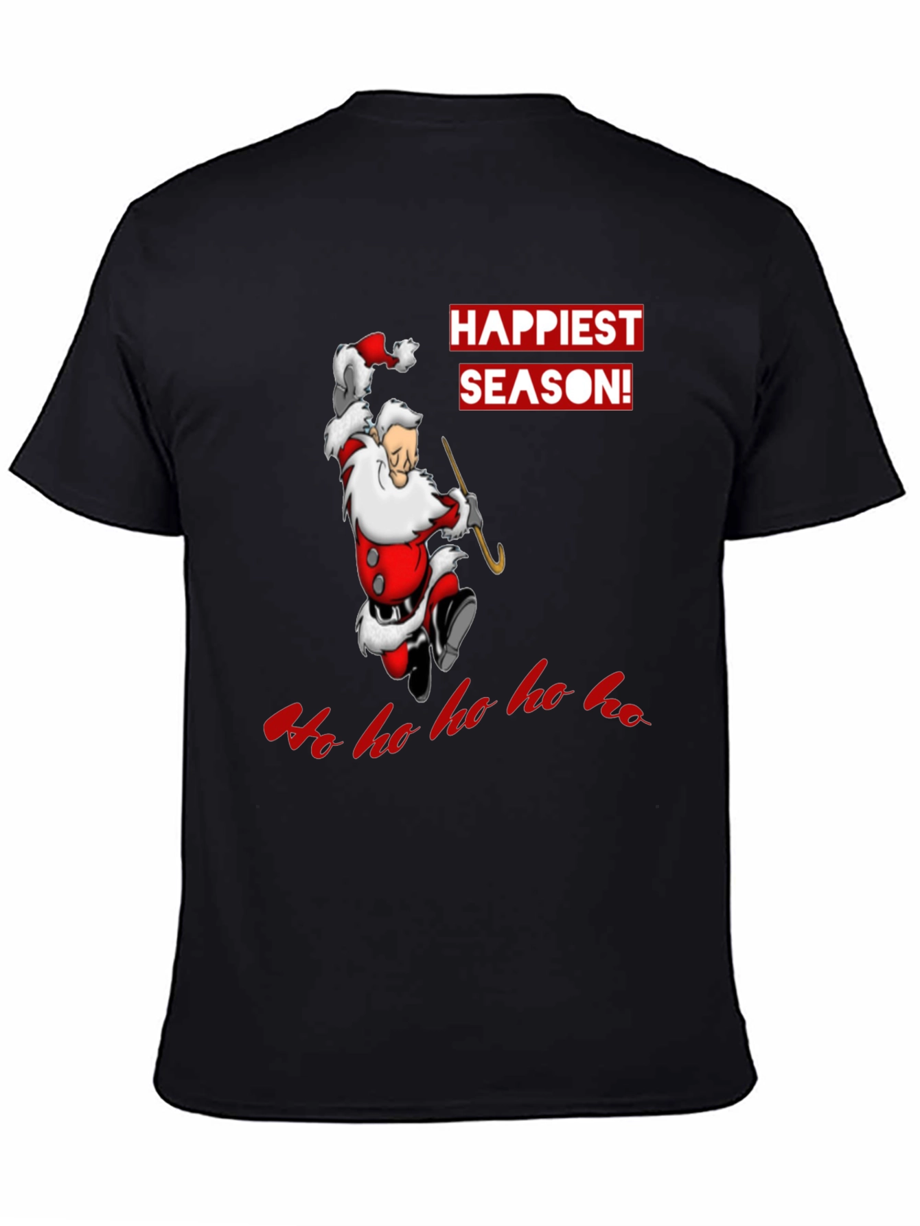 Happiest Season Santa Graphic T-Shirt