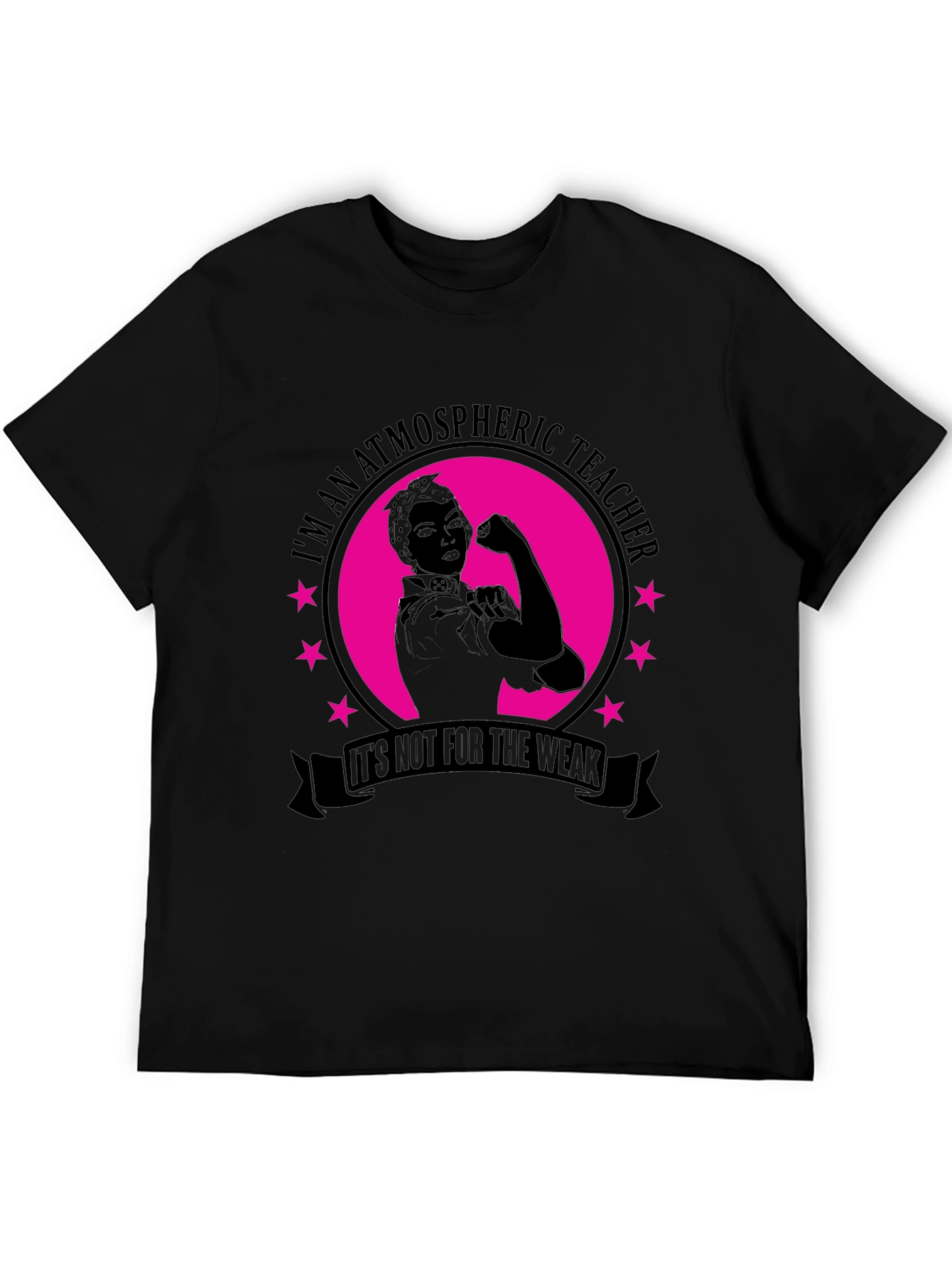 Atmospheric Teacher T-Shirt - Rosie the Riveter Inspired