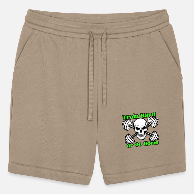 Train Hard or Go Home Skull T-Shirt