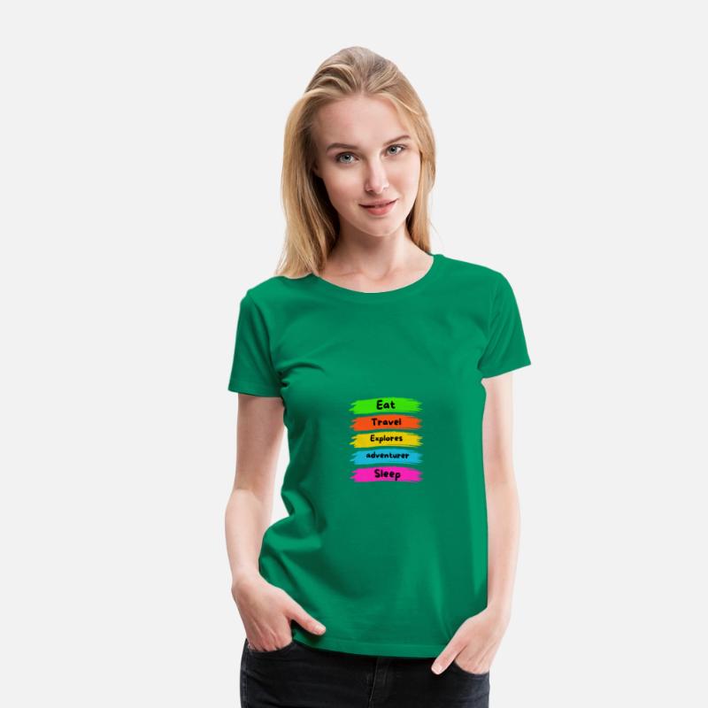 TRAVEL T-SHIRT - Born to Travel - Travel the World