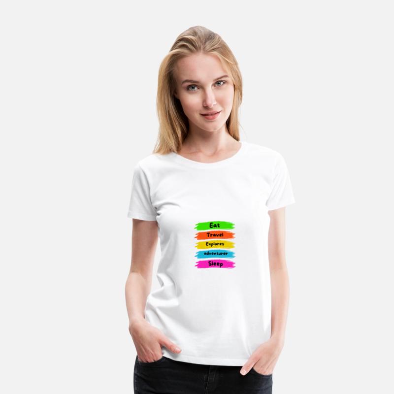 TRAVEL T-SHIRT - Born to Travel - Travel the World
