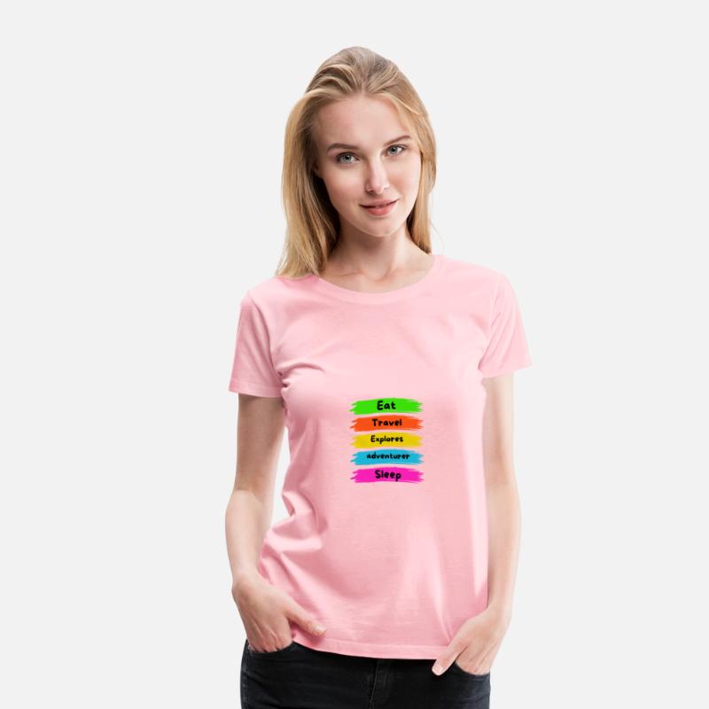 TRAVEL T-SHIRT - Born to Travel - Travel the World