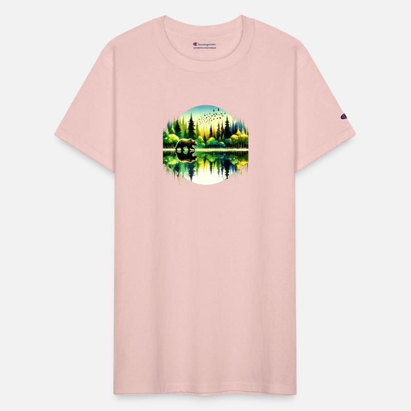 Trees Reflection Wildlife Nature Outdoor Forest