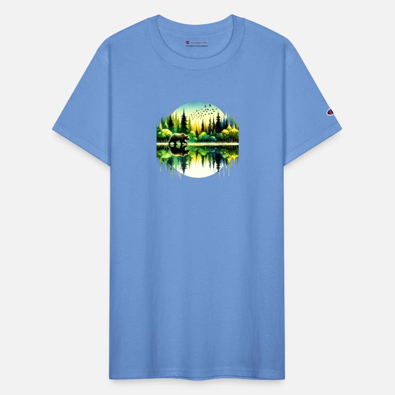 Trees Reflection Wildlife Nature Outdoor Forest