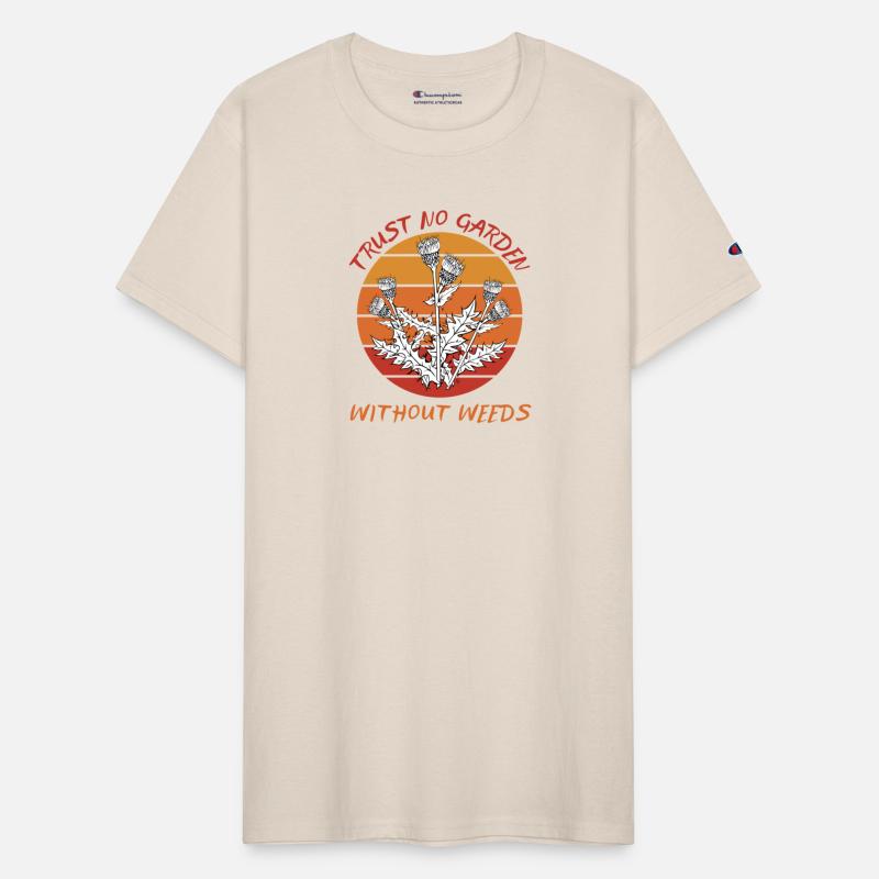 Trust no Garden Without Weeds Gardener Nature Eco