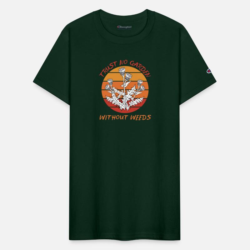 Trust no Garden Without Weeds Gardener Nature Eco