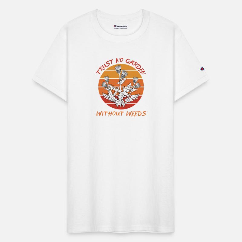 Trust no Garden Without Weeds Gardener Nature Eco