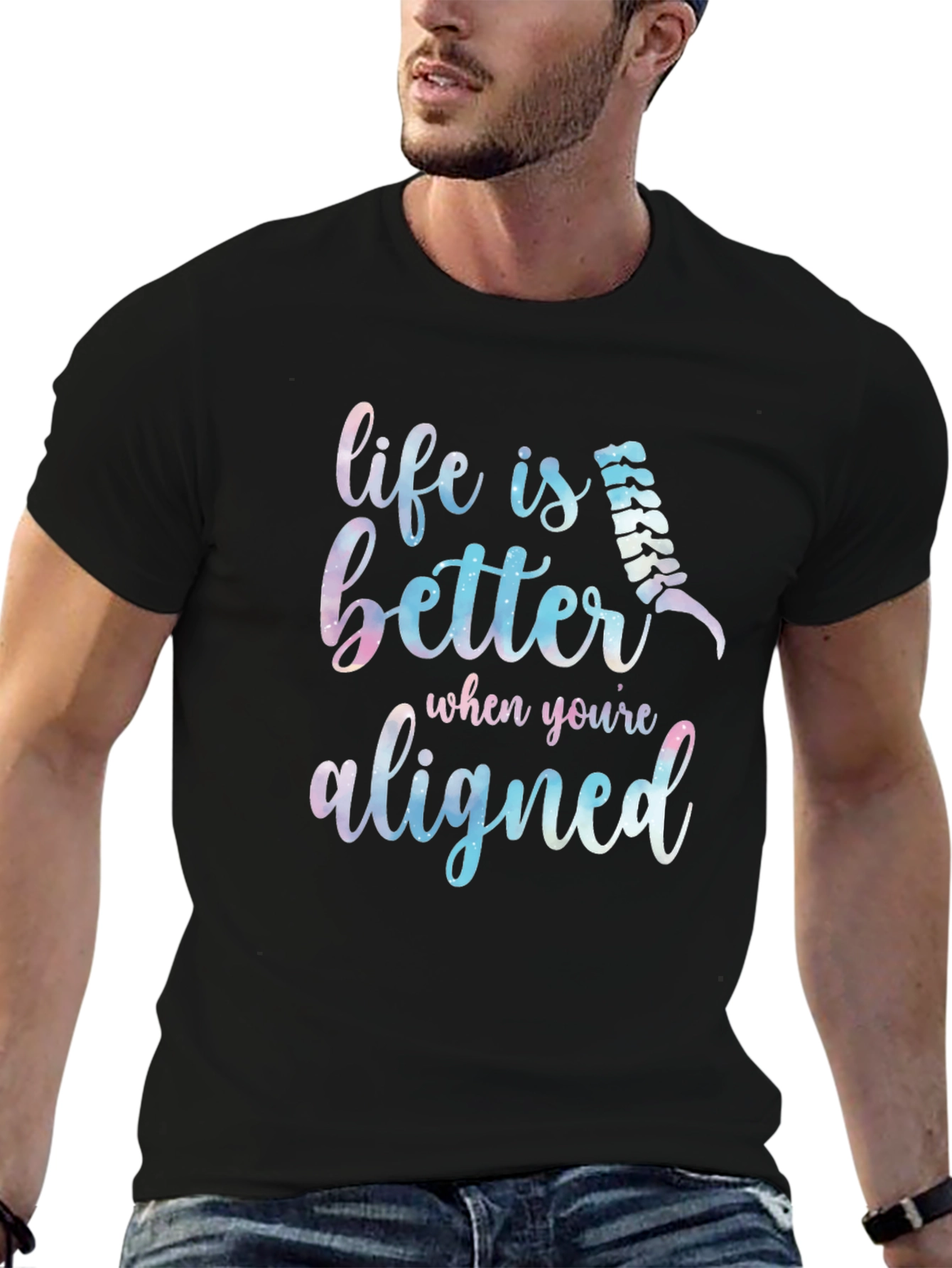 Chiropractor Aligned Life T-Shirt