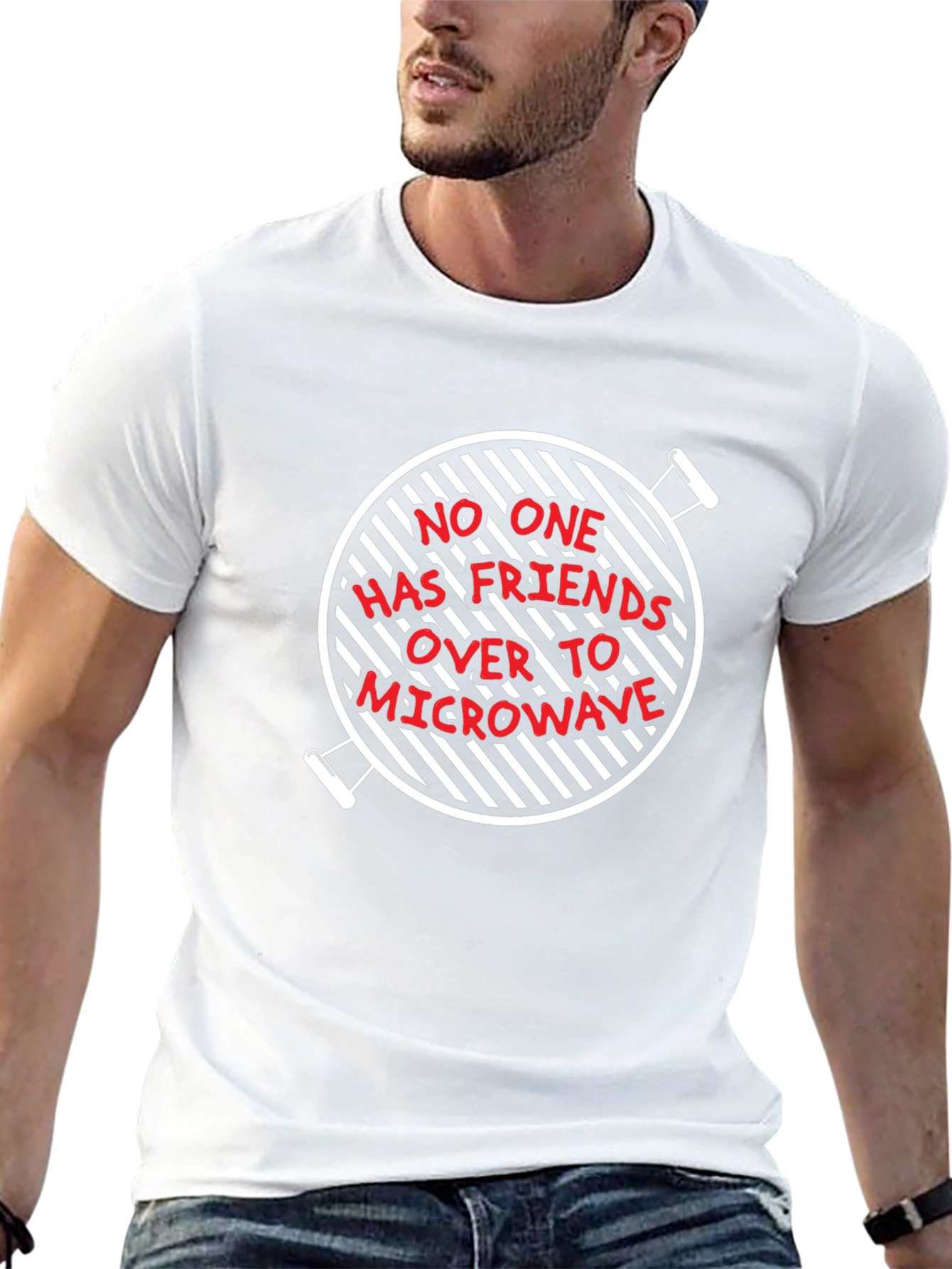 Funny Grill Master T-Shirt - No Microwave