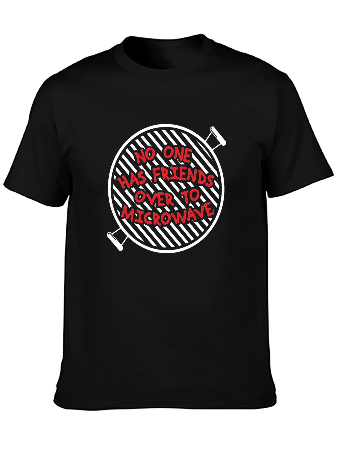 Funny Grill Master T-Shirt - No Microwave