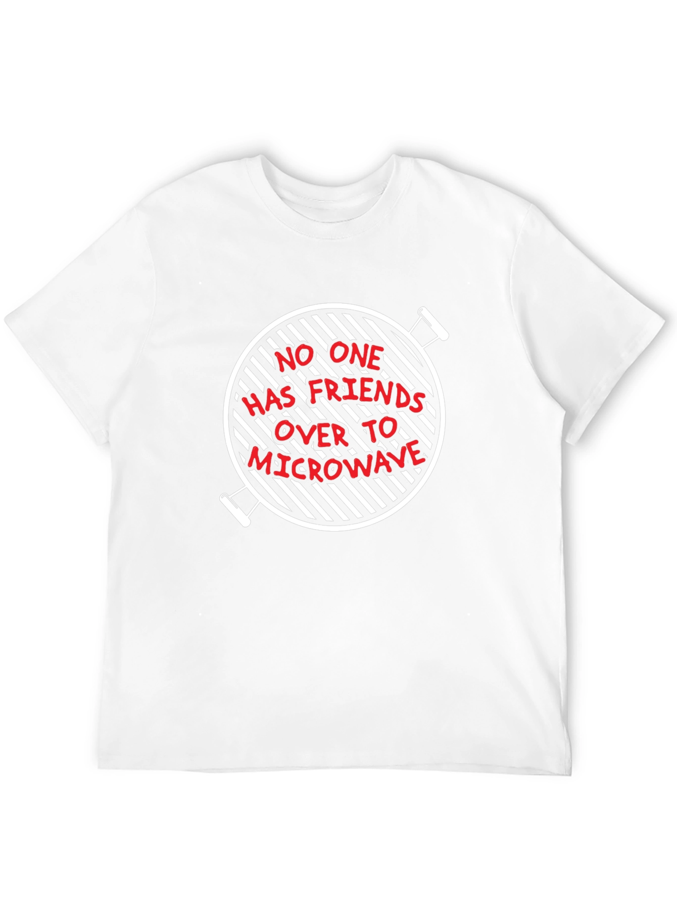 Funny Grill Master T-Shirt - No Microwave