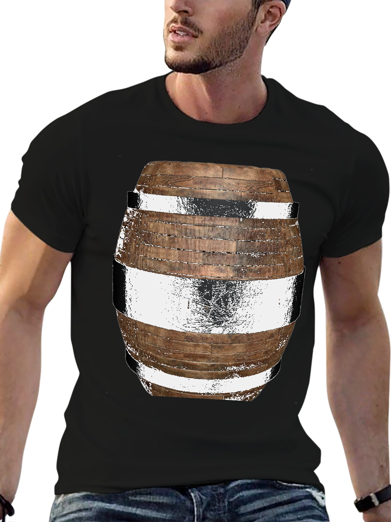 Rustic Barrel Graphic Tee