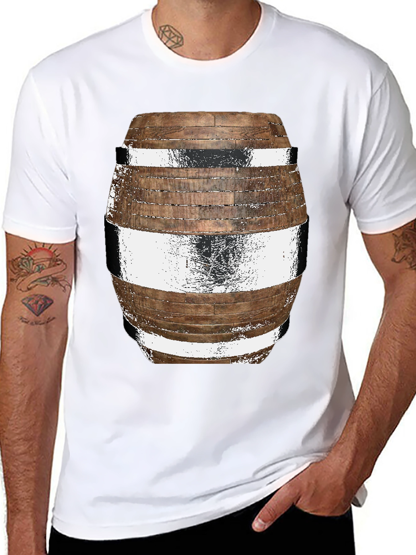 Rustic Barrel Graphic Tee