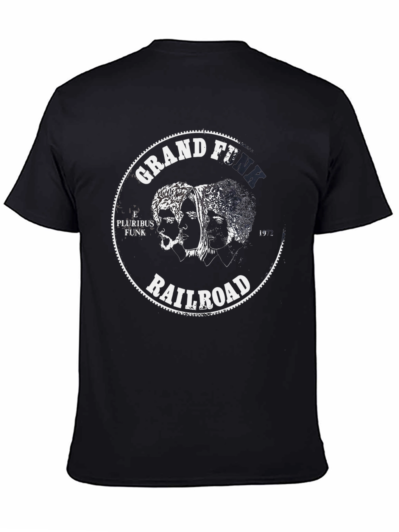 Grand Funk Railroad Band T-Shirt Black