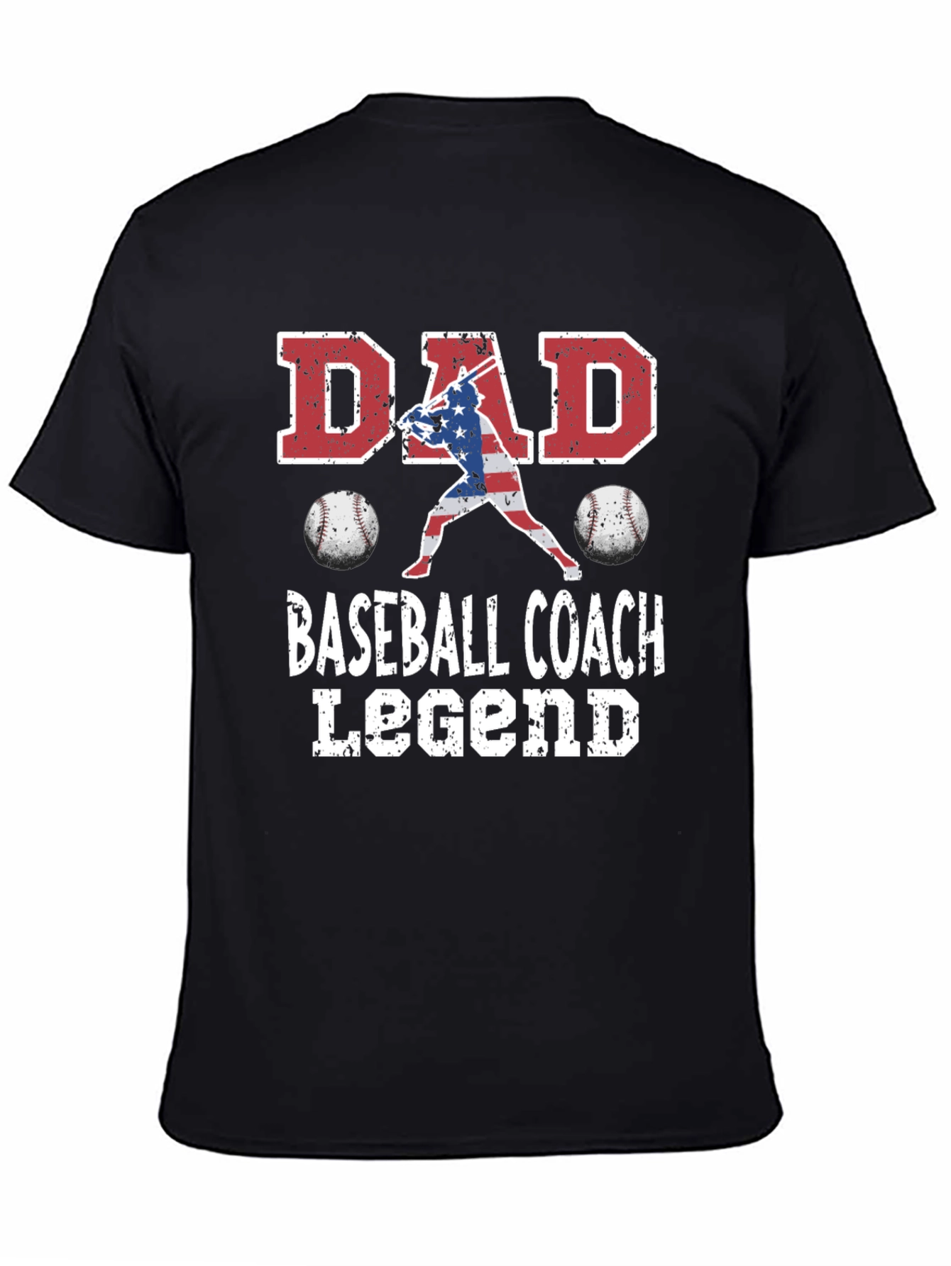 Dad Baseball Coach Legend T-Shirt