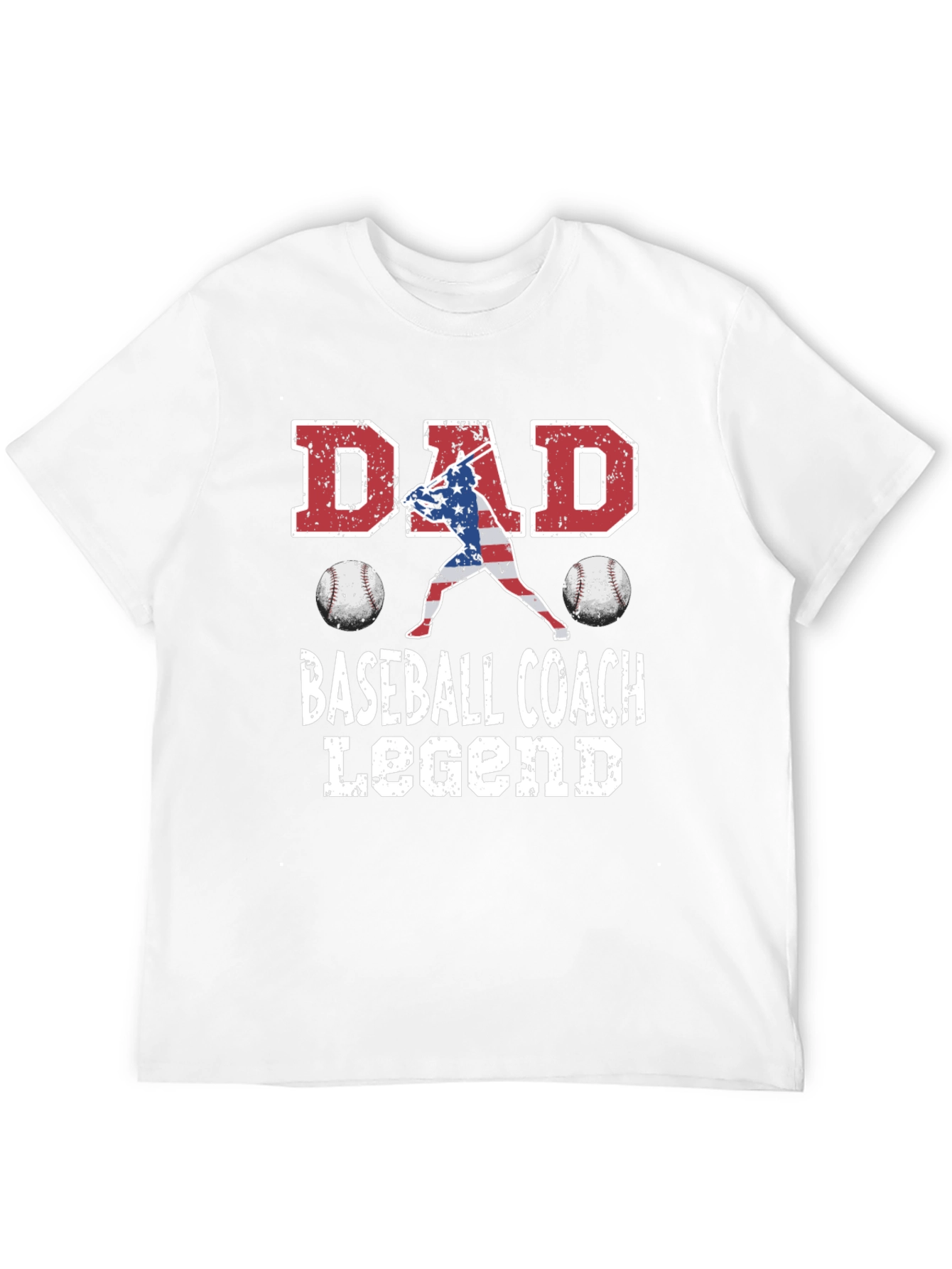 Dad Baseball Coach Legend T-Shirt