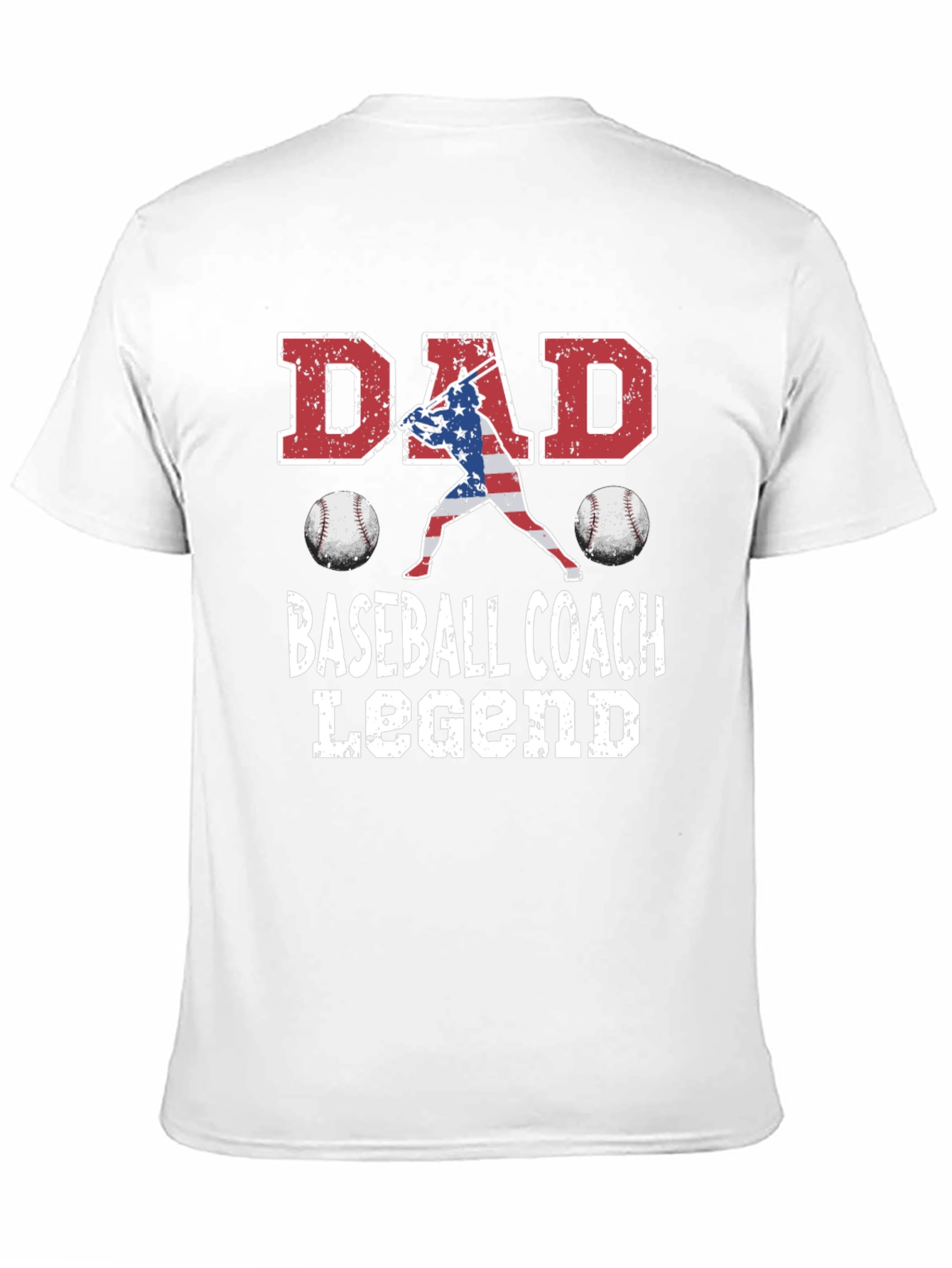 Dad Baseball Coach Legend T-Shirt