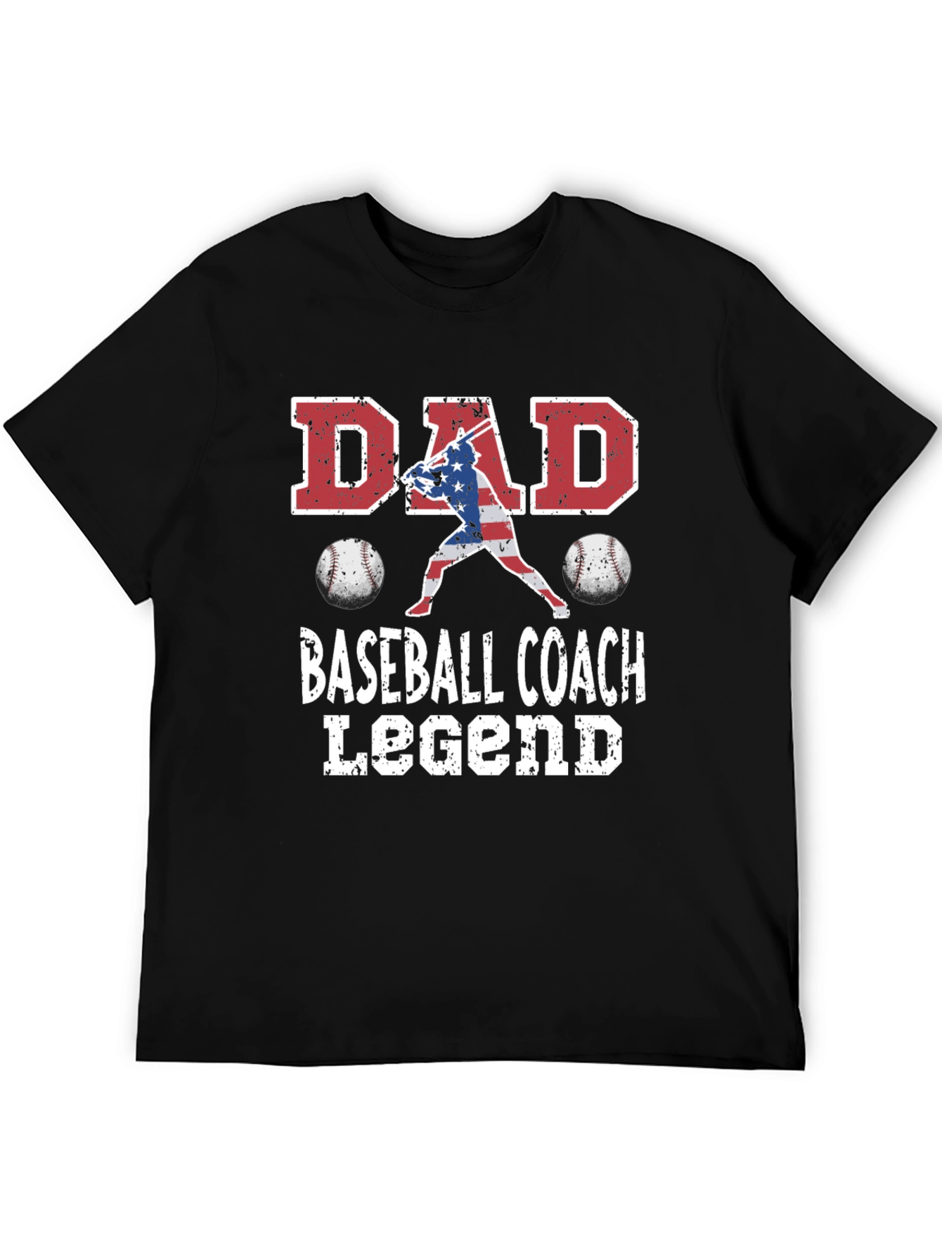 Dad Baseball Coach Legend T-Shirt