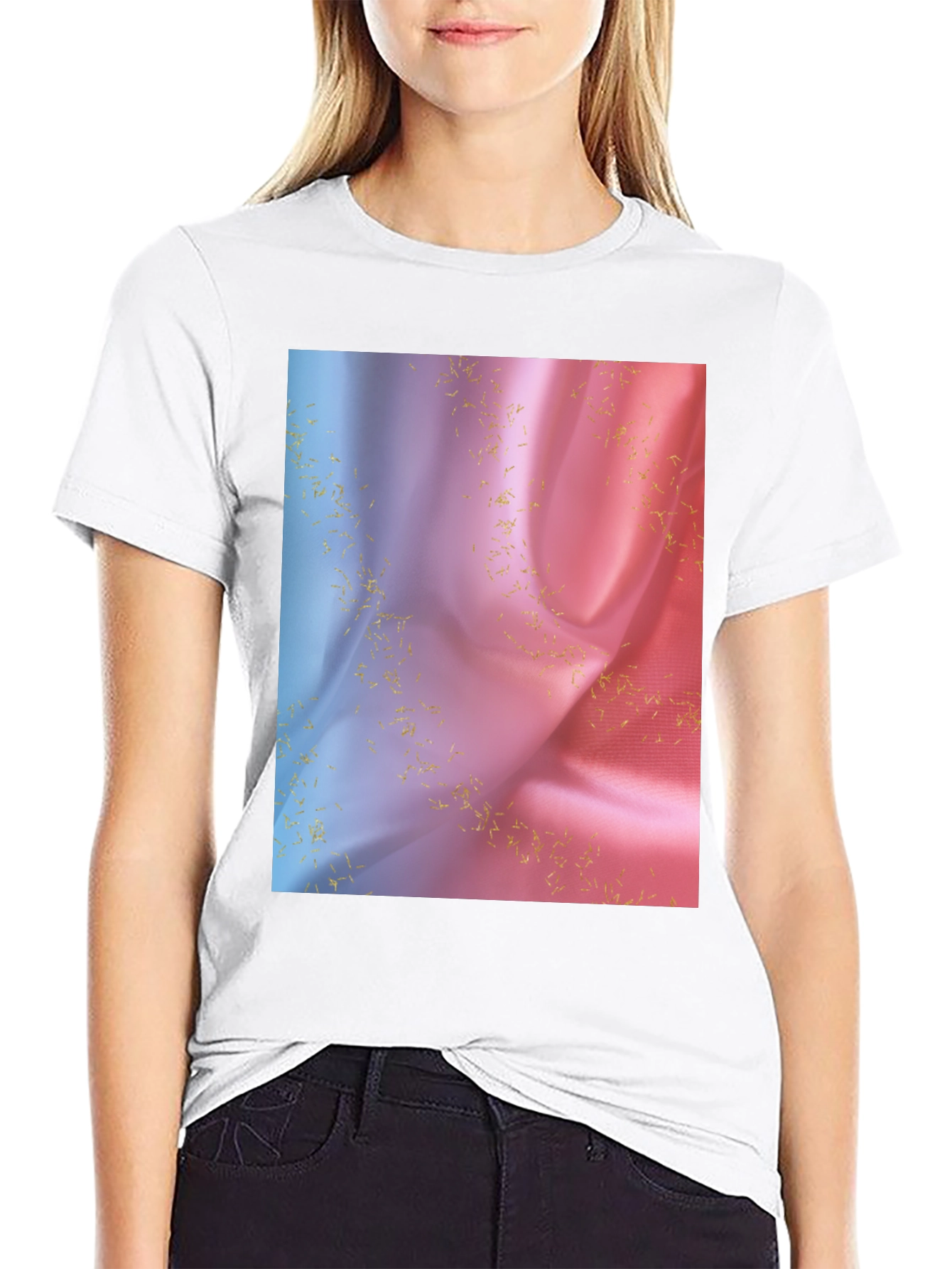 Silk Gradient T-Shirt