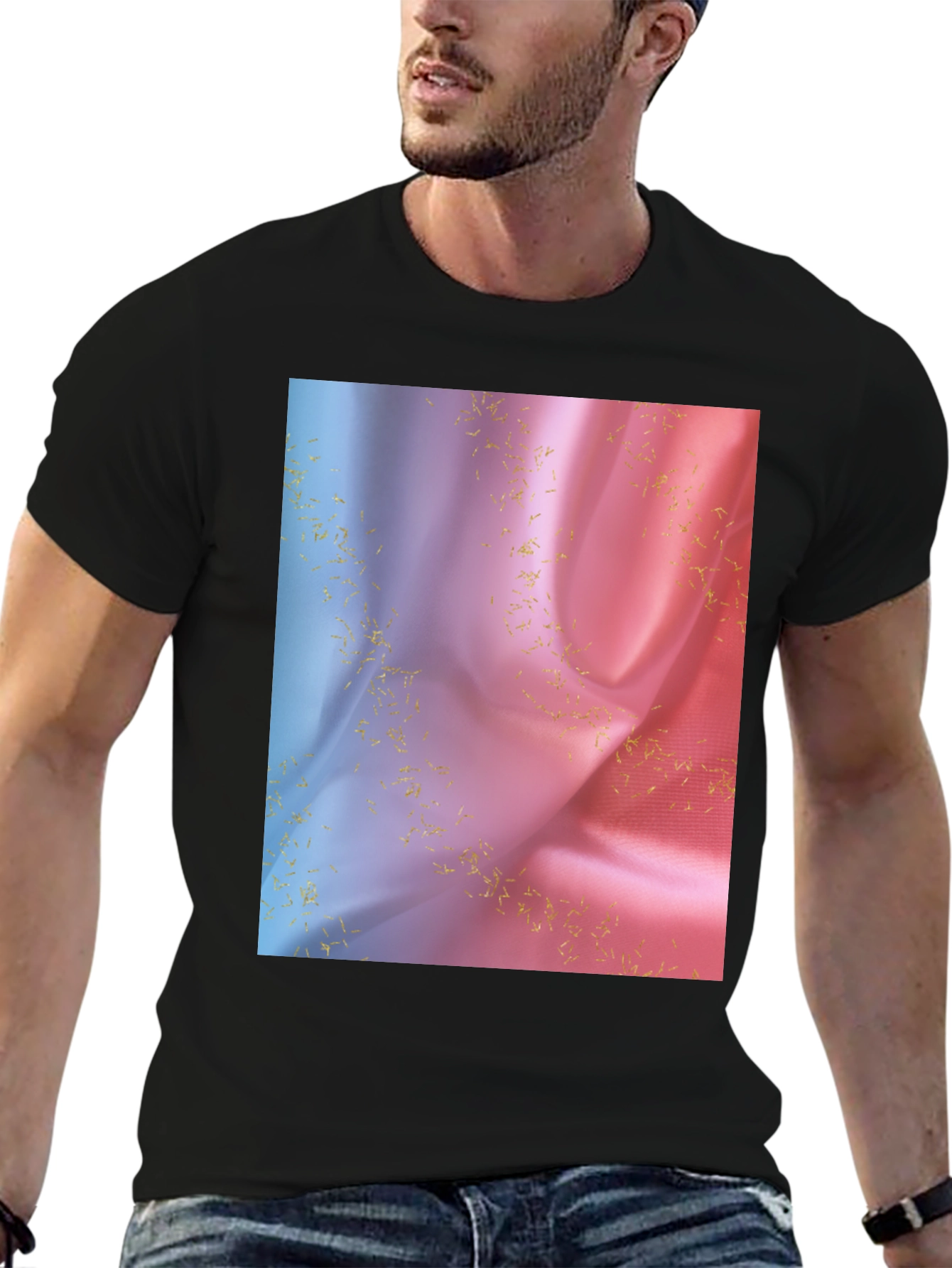 Silk Gradient T-Shirt