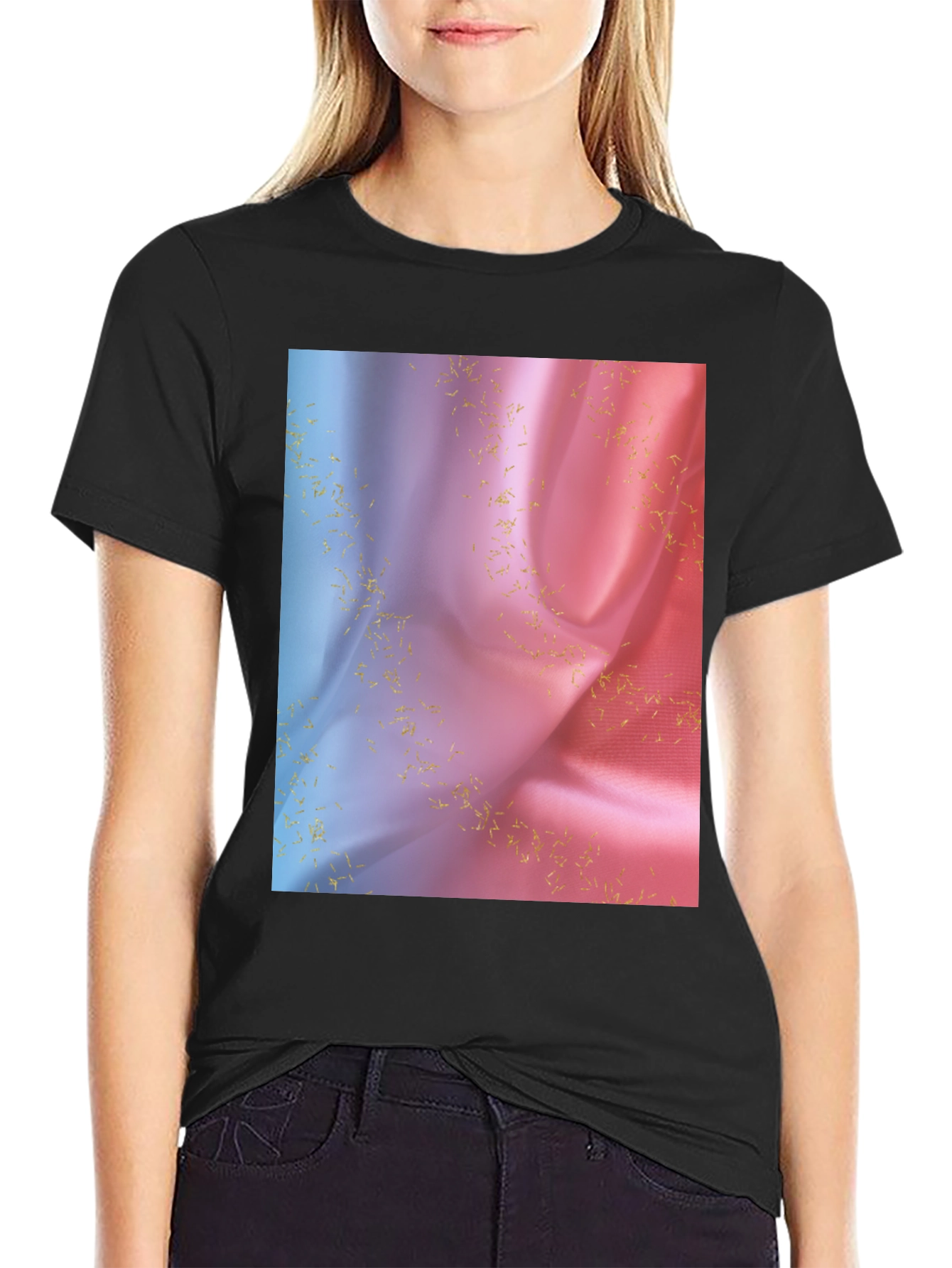 Silk Gradient T-Shirt