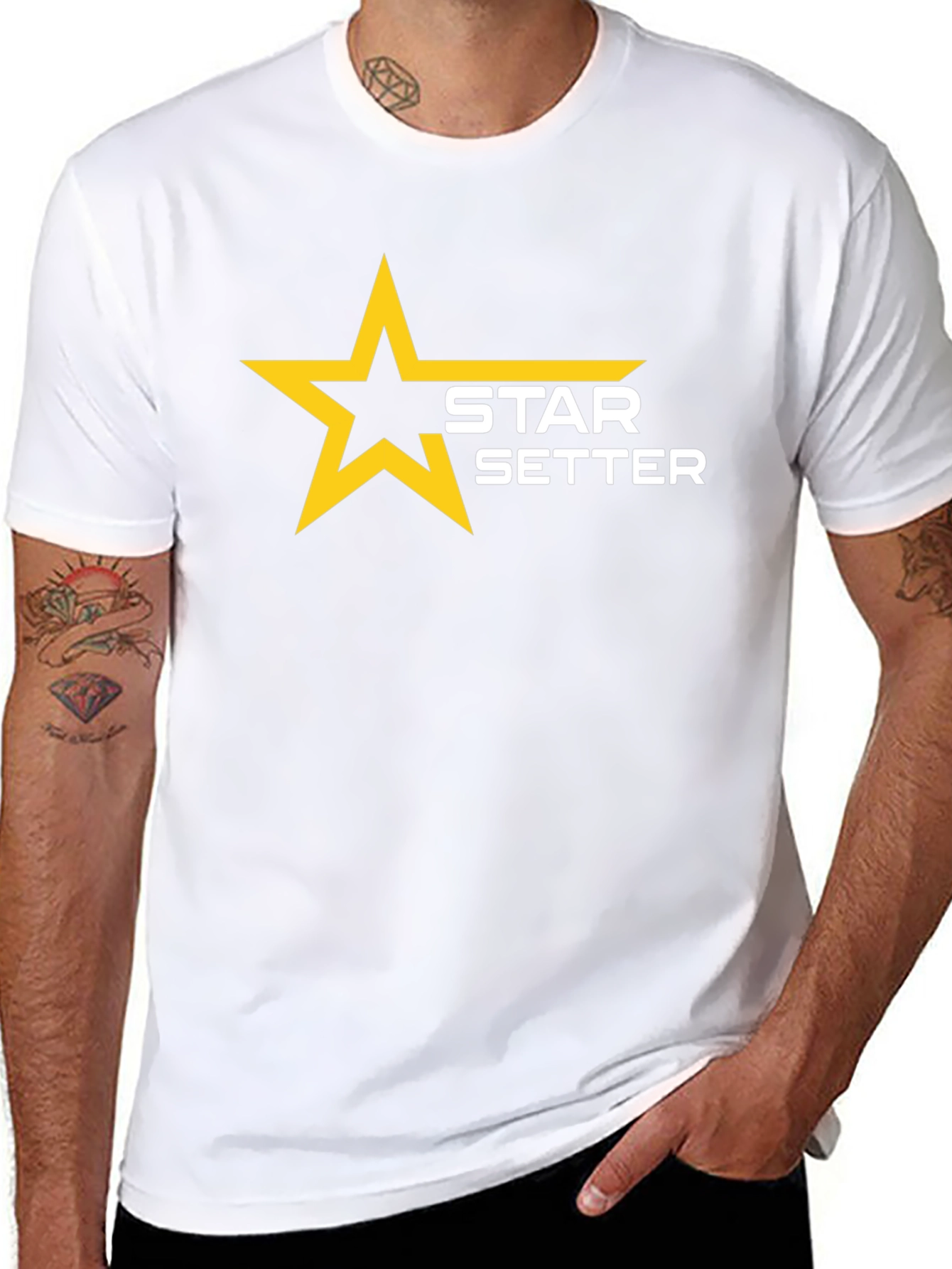 Star Setter Graphic T-Shirt - Black