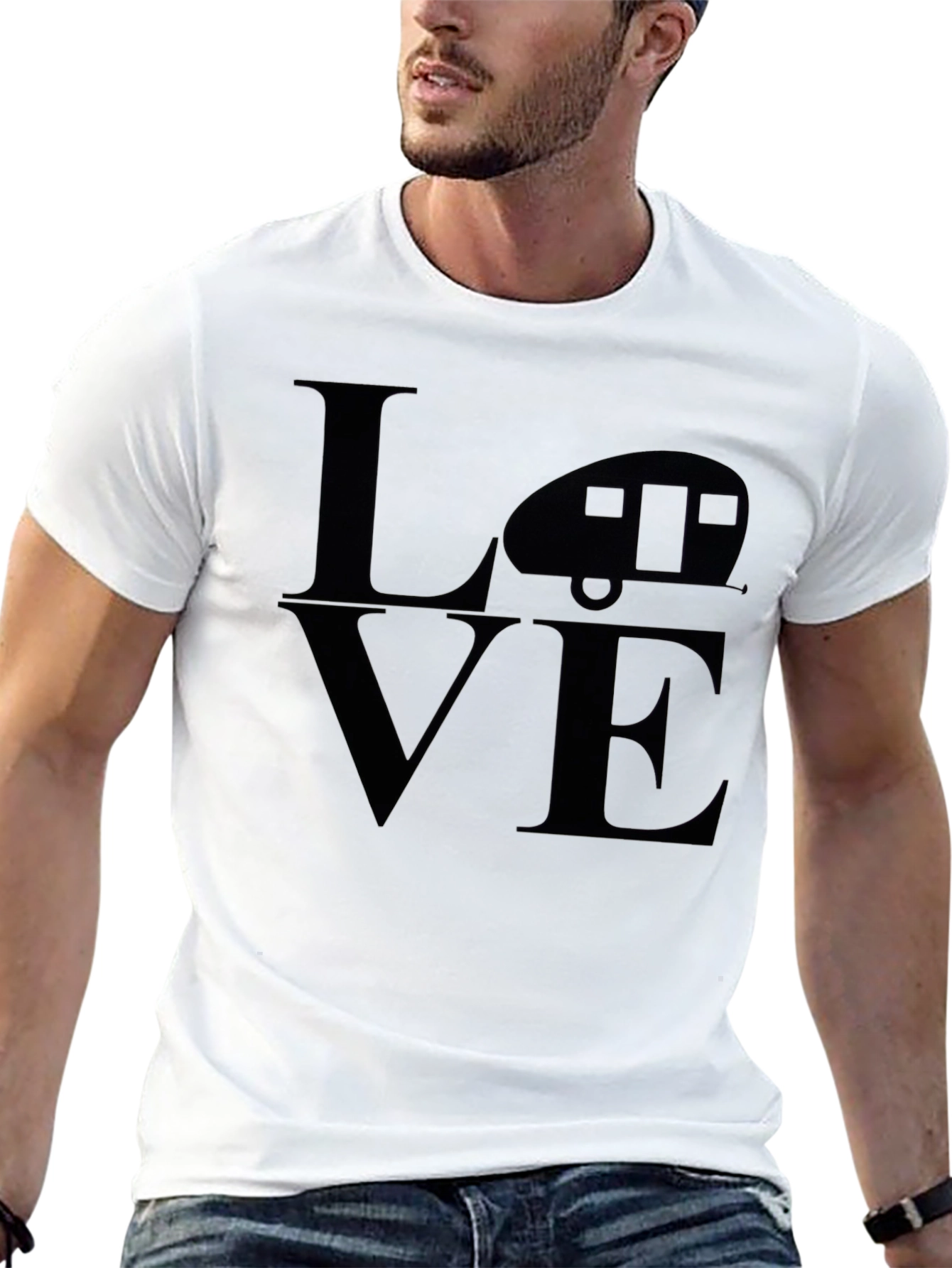 Love Camping T-Shirt - RV Camper Graphic Tee