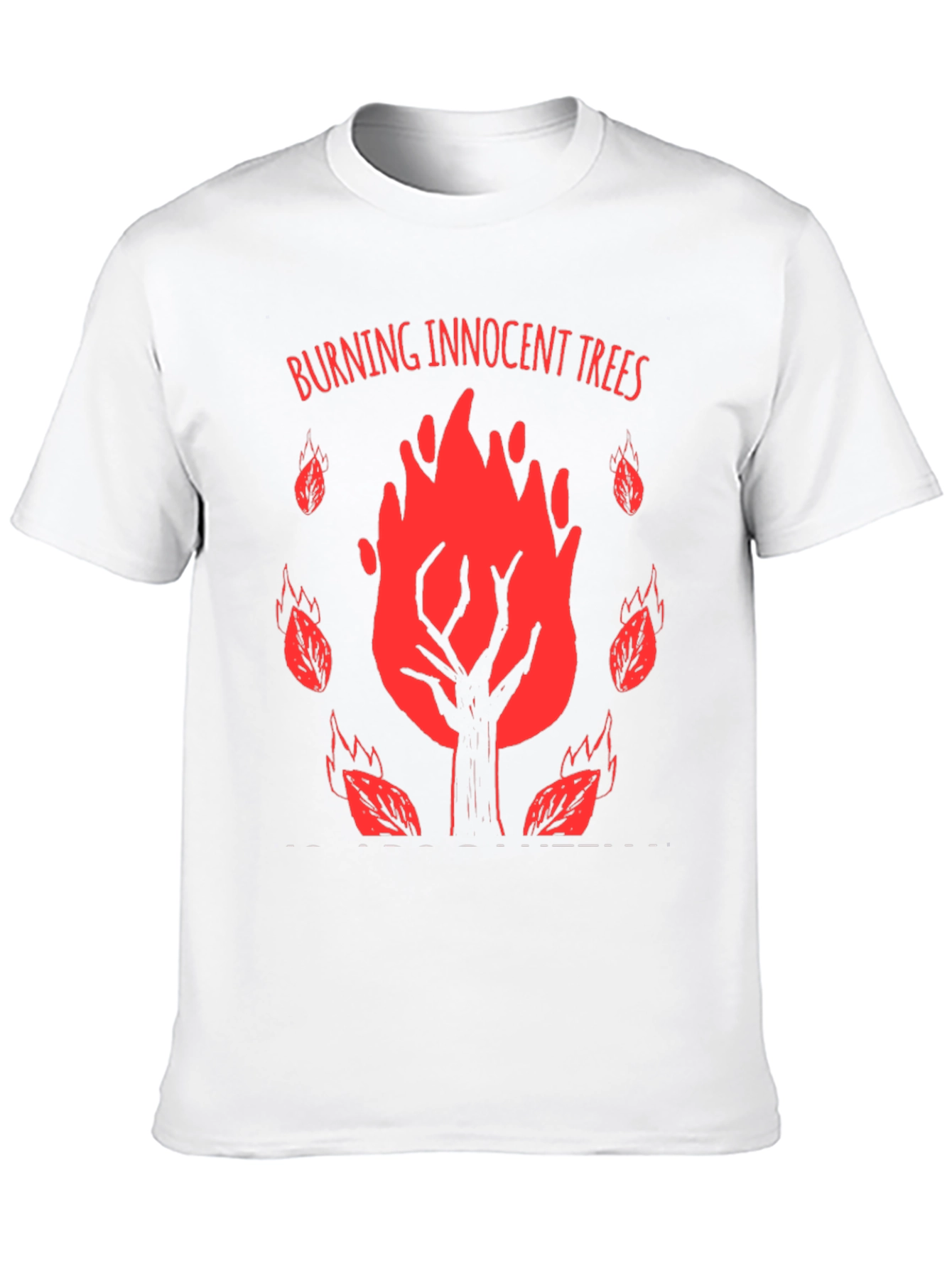 Burning Innocent Trees Graphic Tee
