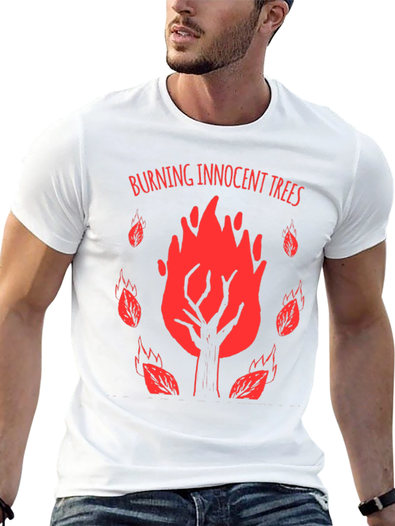 Burning Innocent Trees Graphic Tee