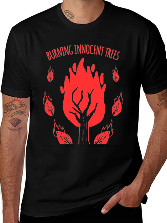 Burning Innocent Trees Graphic Tee