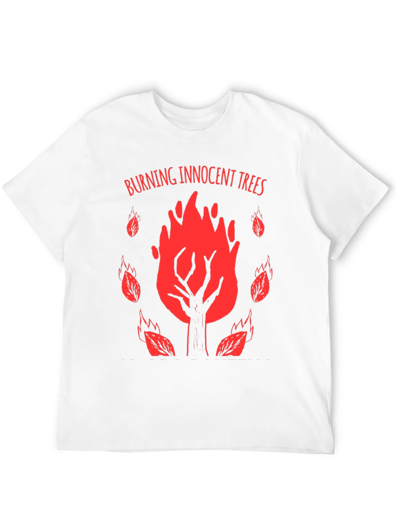 Burning Innocent Trees Graphic Tee