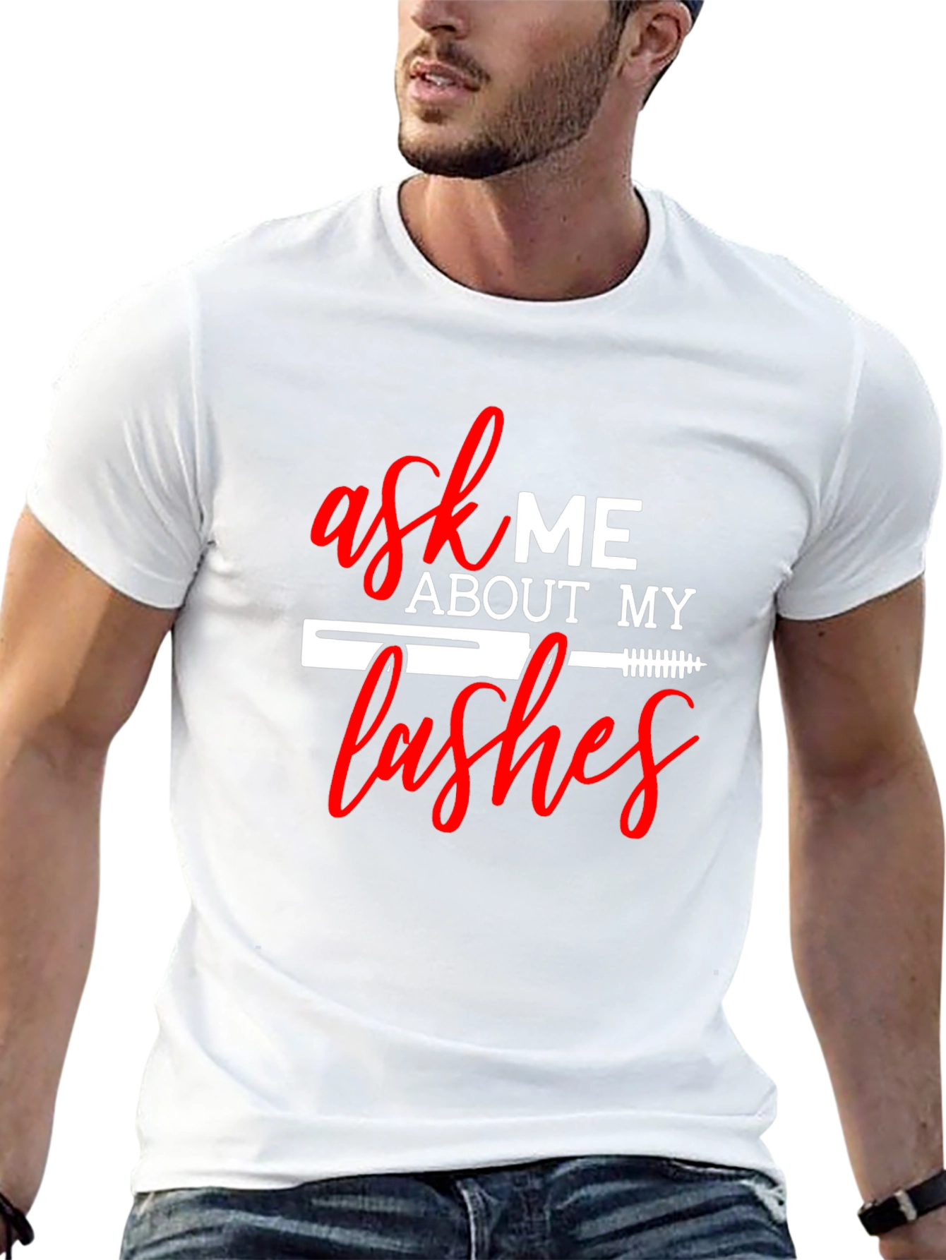 Ask Me About My Lashes T-Shirt