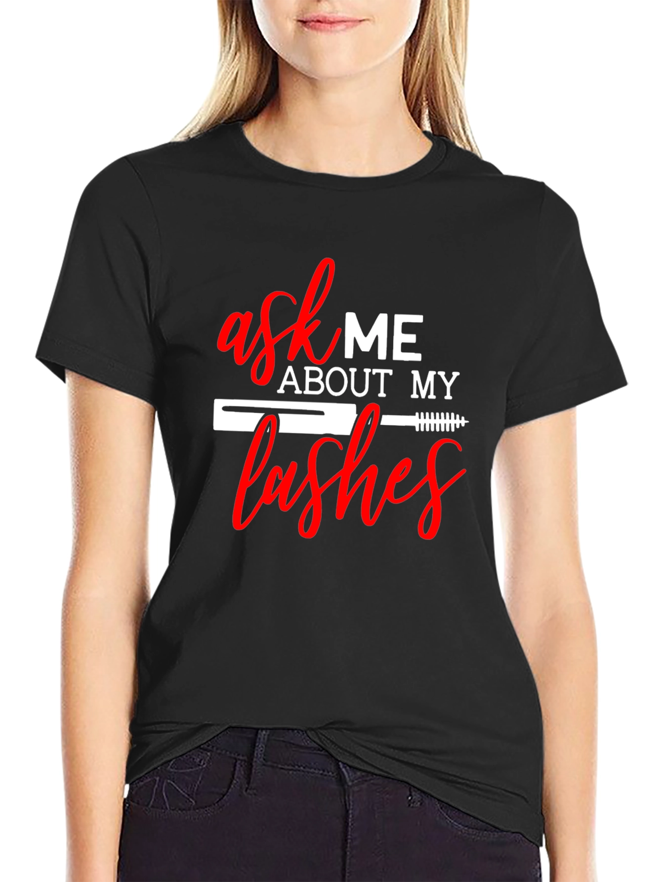 Ask Me About My Lashes T-Shirt