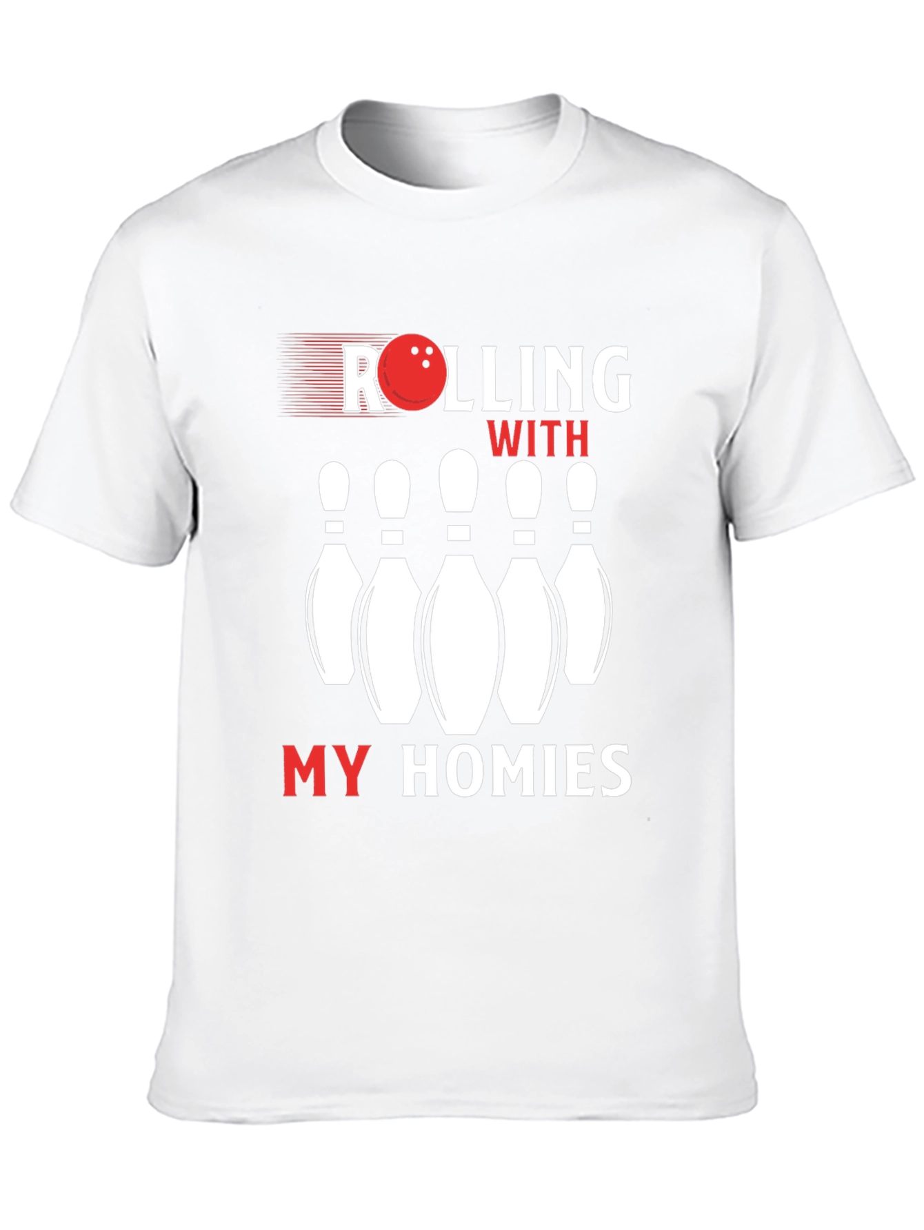 Rolling With My Homies Bowling T-Shirt