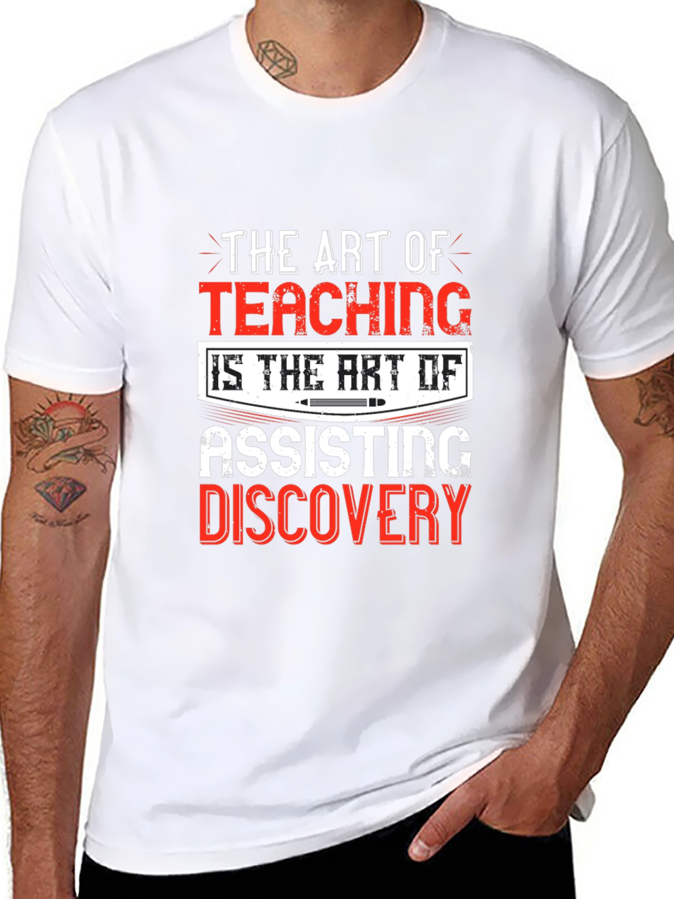 Art of Teaching Graphic Tee - Black