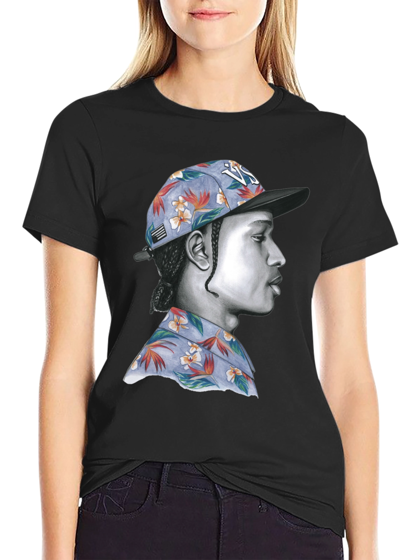 A$AP Rocky Portrait T-Shirt - Graphic Tee