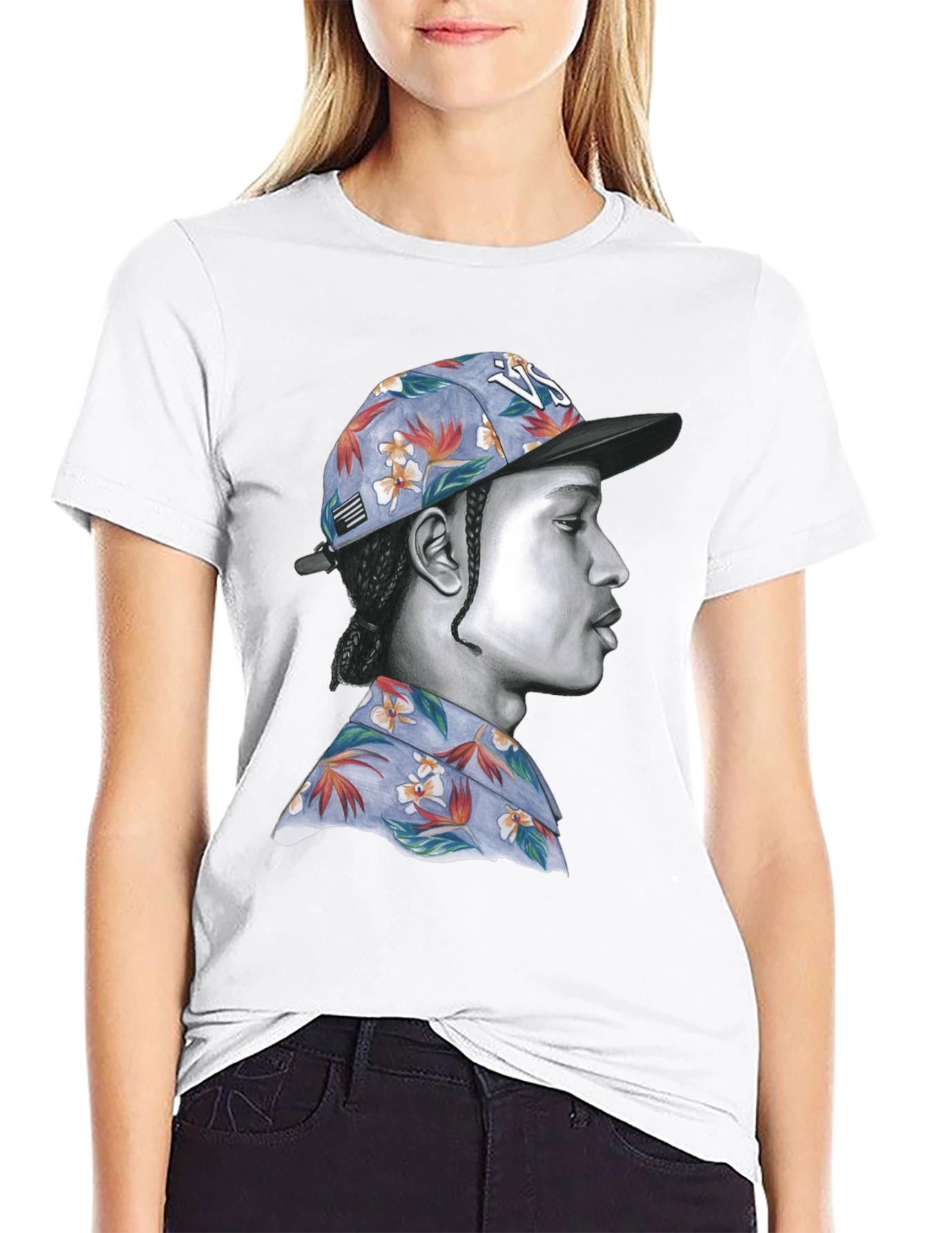 A$AP Rocky Portrait T-Shirt - Graphic Tee