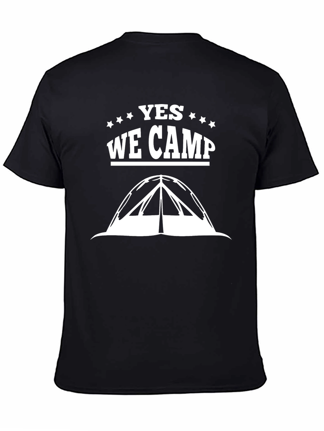 Yes We Camp T-Shirt - Camping Adventure Tee