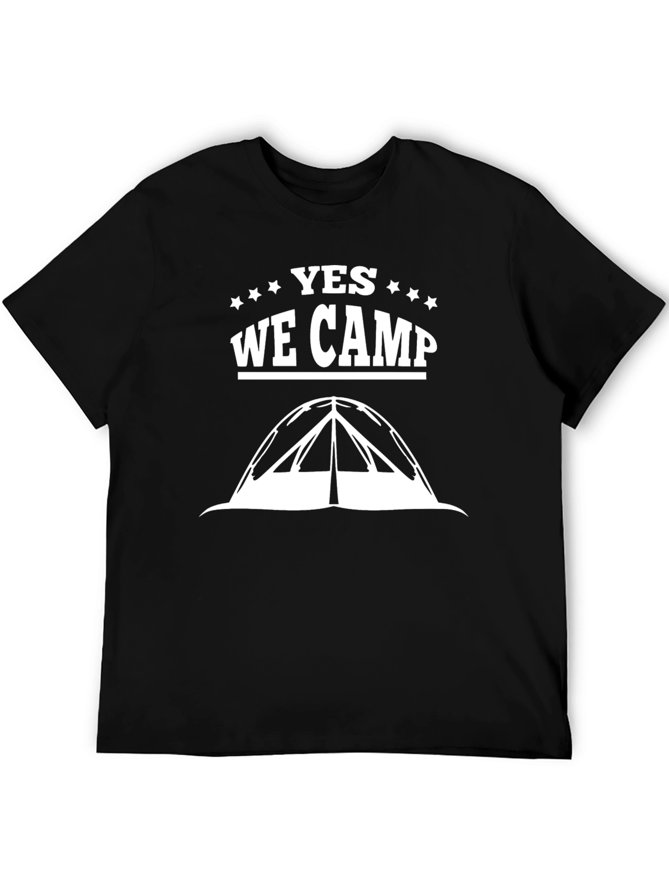 Yes We Camp T-Shirt - Camping Adventure Tee