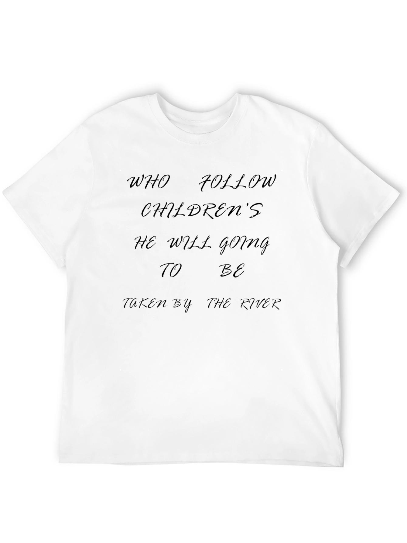 Who Follow Childrens T-Shirt