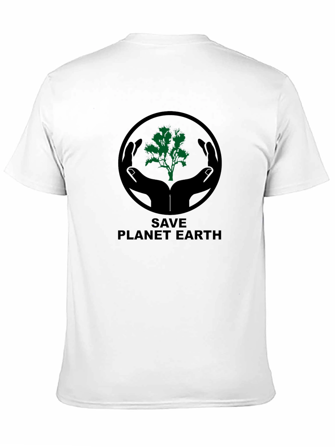 Save Planet Earth Graphic T-Shirt - Eco Friendly