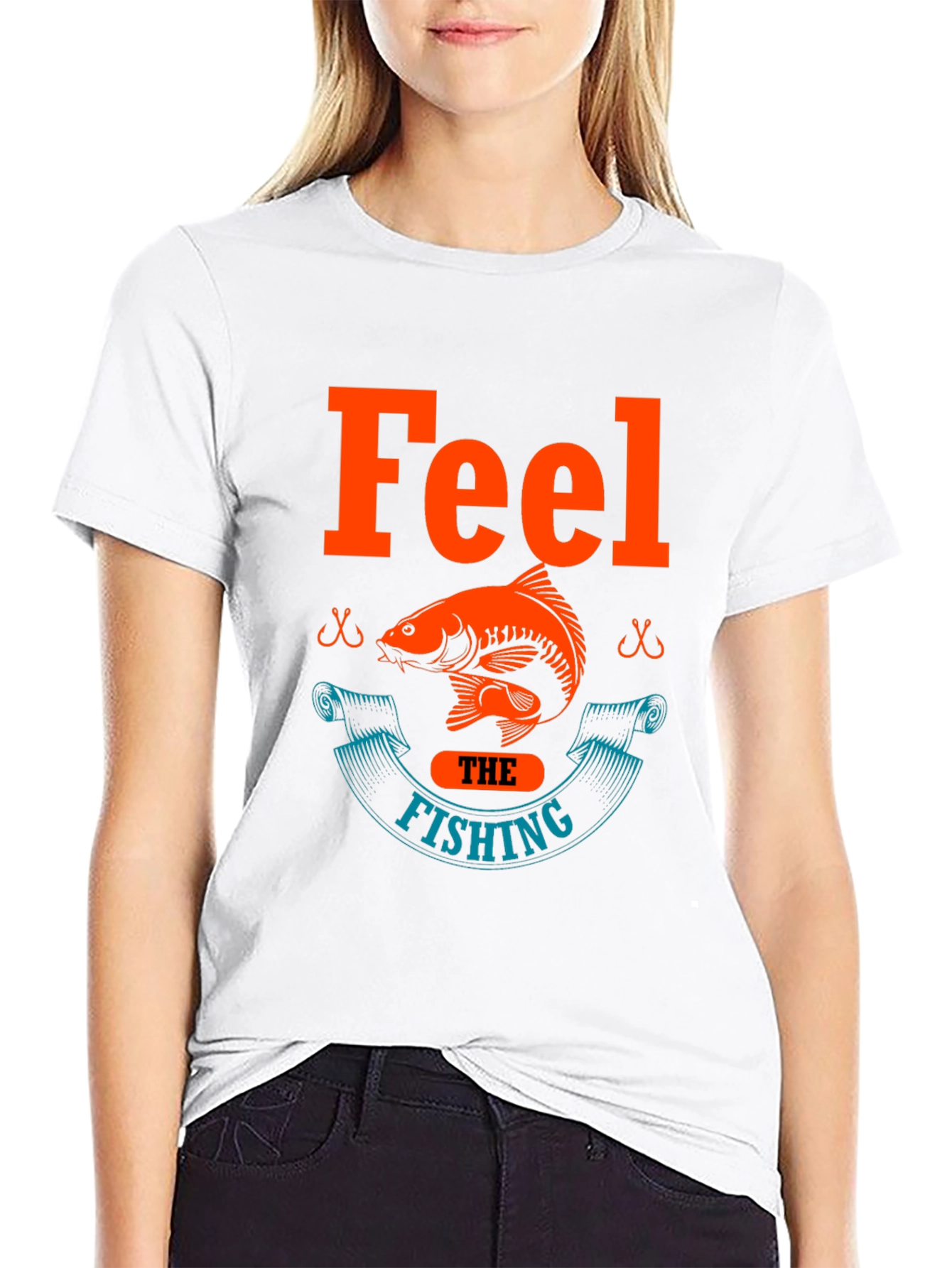 Feel the Fishing T-Shirt - Fisherman Tee