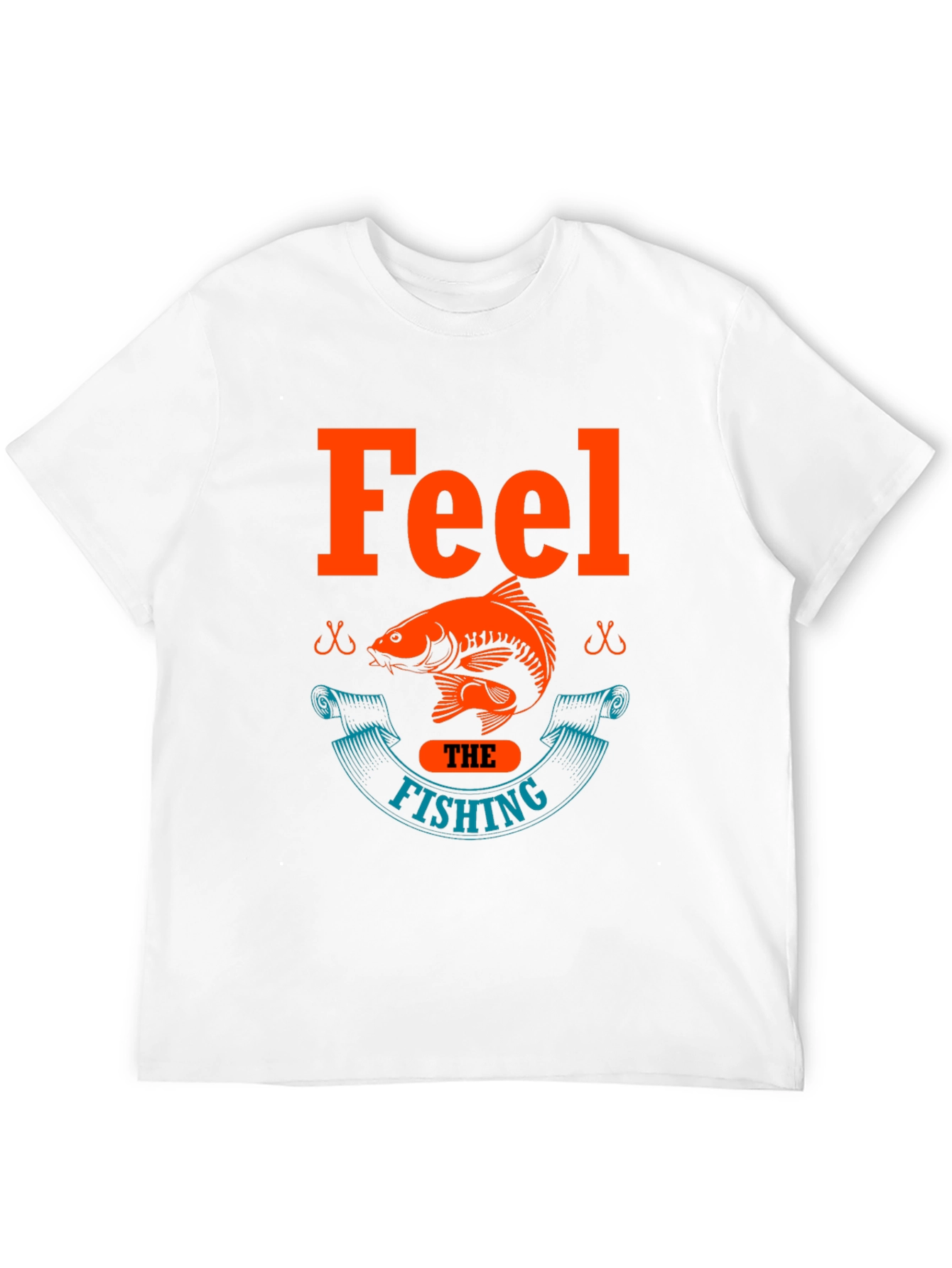Feel the Fishing T-Shirt - Fisherman Tee