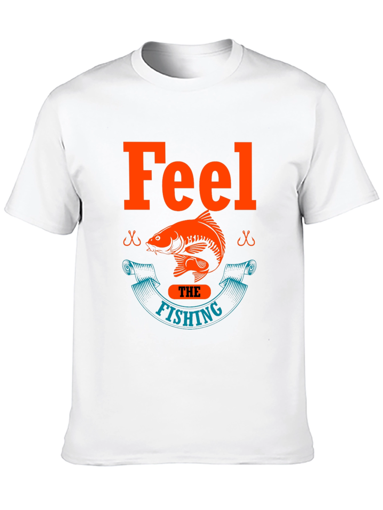 Feel the Fishing T-Shirt - Fisherman Tee