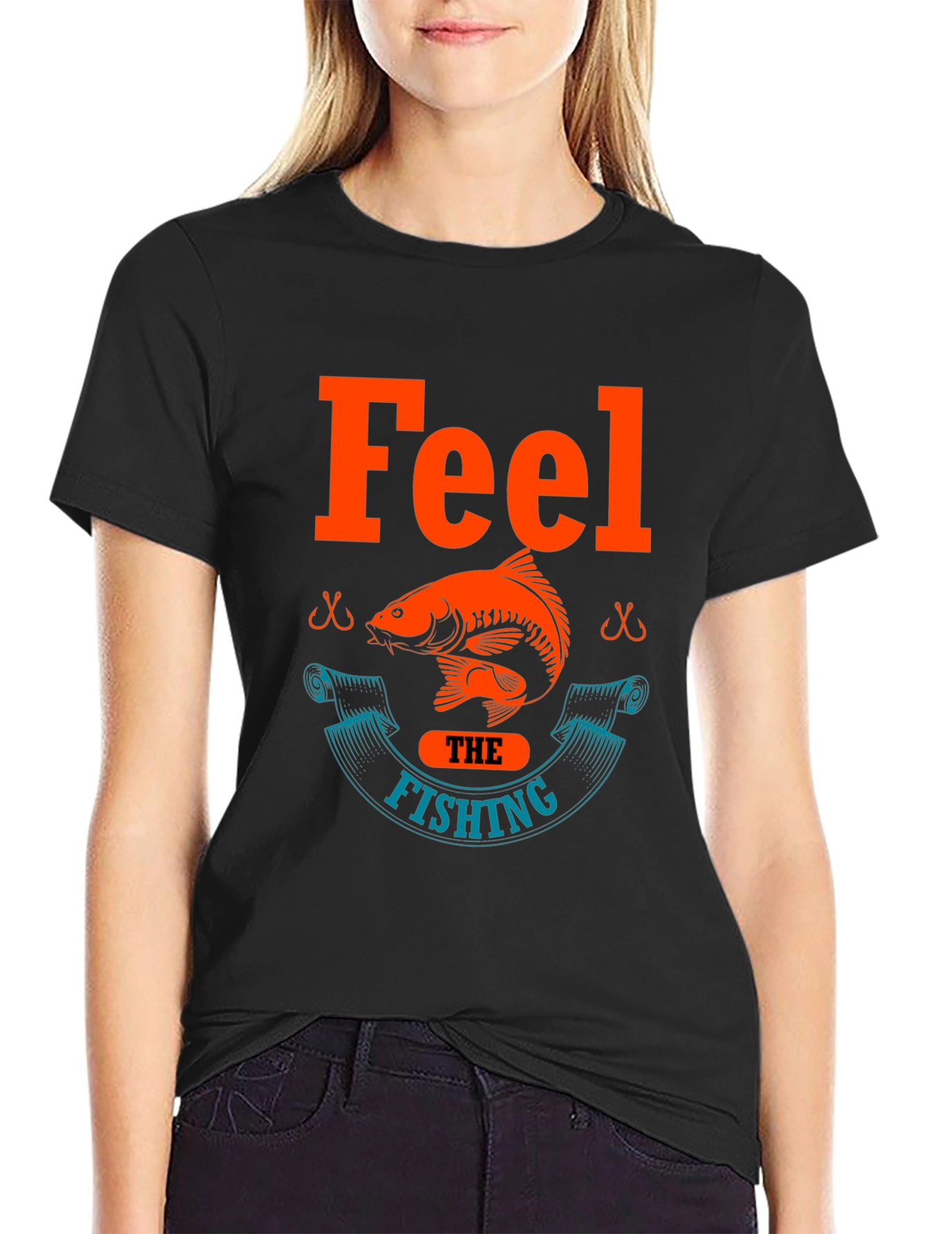 Feel the Fishing T-Shirt - Fisherman Tee